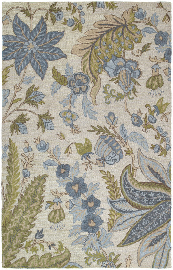 Kaleen Khazana 6592-01 Ivory Area Rug Clearance - Image 3