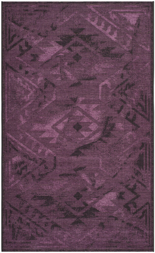 Safavieh Palazzo PAL122-56C7 Black – Purple Area Rug