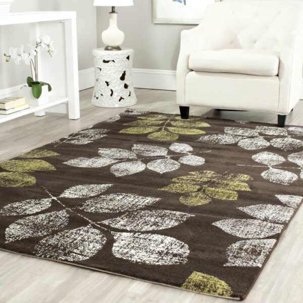 Safavieh Porcello Prl3729b Brown - Green Area Rug