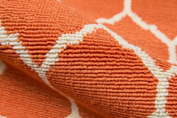 Momeni Baja Baj-2 Orange Area Rug - Image 3