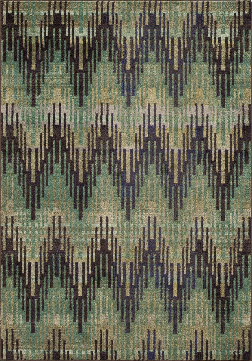 Momeni Casa Cas-1 Green Area Rug Clearance