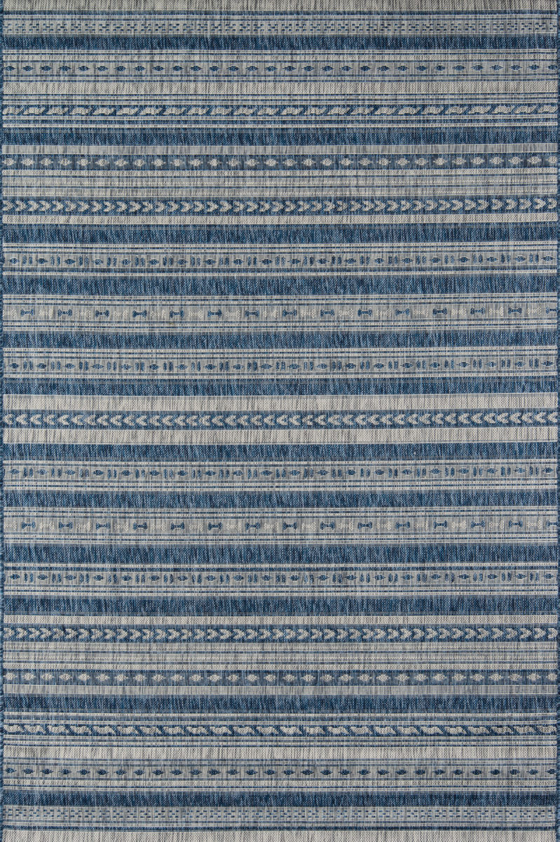 Momeni Novogratz Villa Vi-04 Blue Area Rug