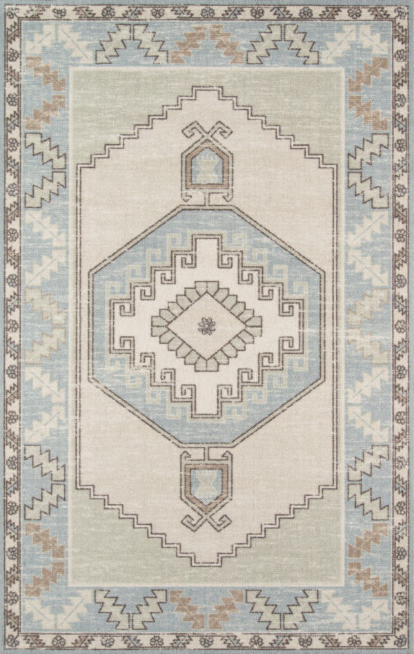 Momeni Anatolia Ana-2 Light Blue Area Rug