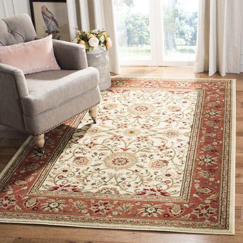 Safavieh Lyndhurst LNH212R Ivory – Rust Area Rug