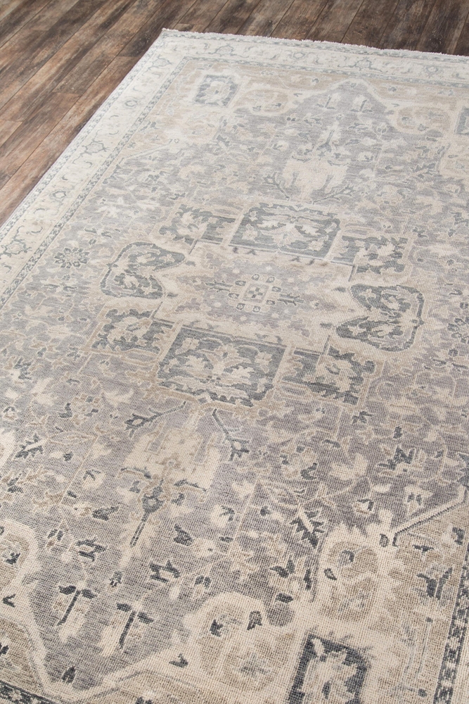 Momeni Banaras BNR-4 Grey Area Rug