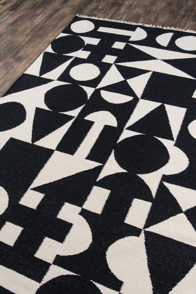 Momeni Topanga TOP-3 Black Area Rug