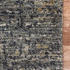 Amer Dazzle DAZ-83 Charcoal - Yellow Area Rug