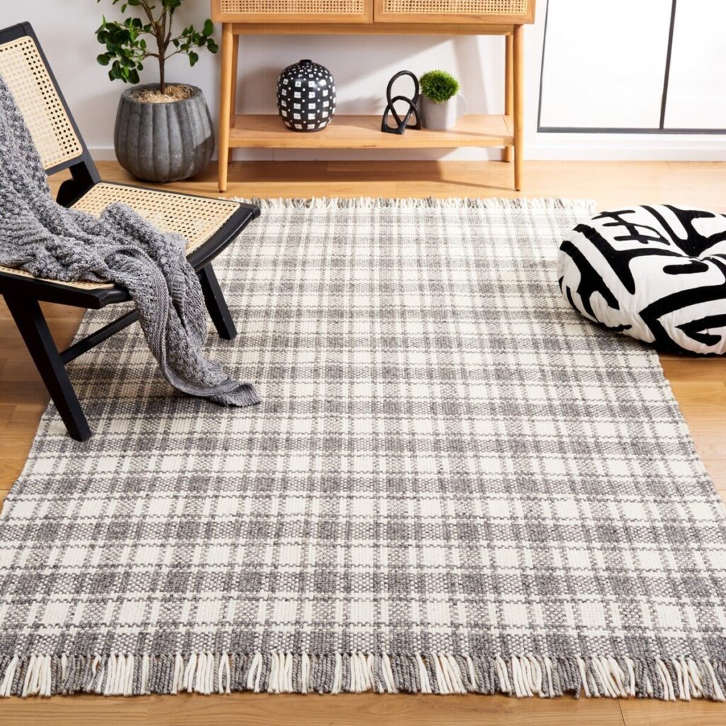 Safavieh Natura Natb110F Grey – Ivory Area Rug